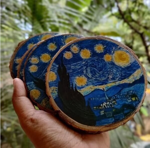Starry Night Coasters