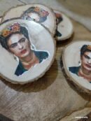 Frida Kahlo Minimal Coasters