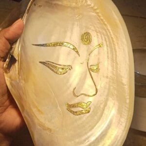 Serenity in Gold – Buddha Contour Etching
