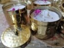 Hammered Gold Jar Candle - Mini