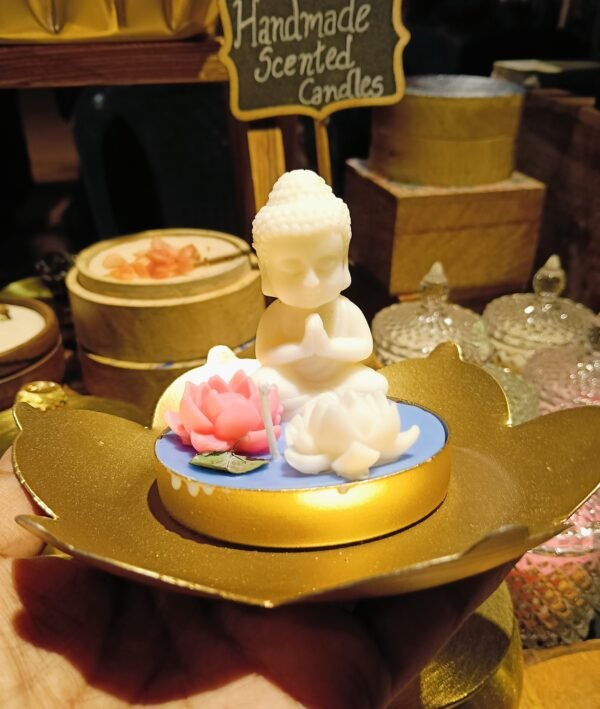 Limited Edition - Serene Buddha Urli Candle