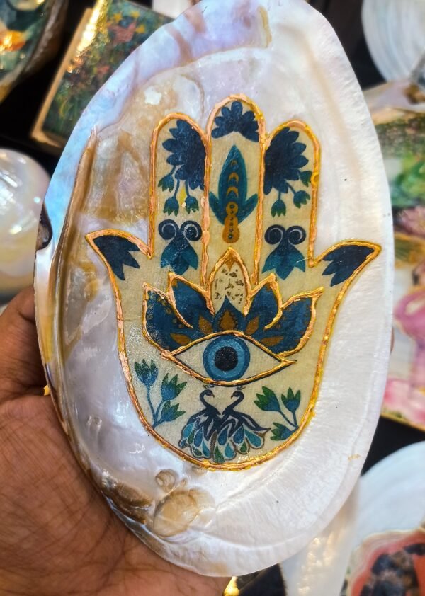 Hamsa Celestial Bloom