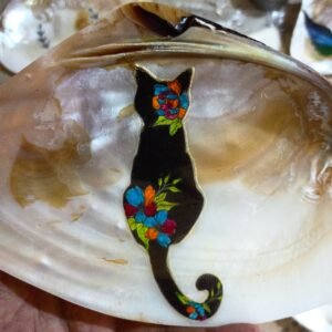 Feline Floral Grace