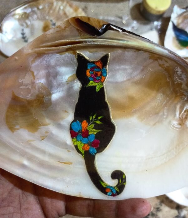 Feline Floral Grace
