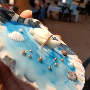 Scallop Sea Treasure Limited Edition Handcrafted Candle