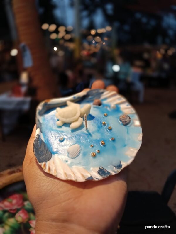 Scallop Sea Treasure Candle - Image 2