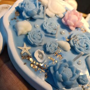 Sea Whisper Turtle Candle