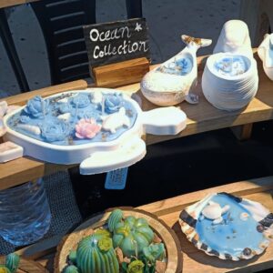 Sea Whisper Turtle Candle