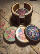 Joyful Affirmations Luxe Coasters