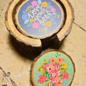 Joyful Affirmations Luxe Coasters