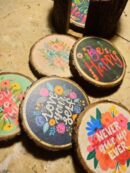 Joyful Affirmations Luxe Coasters