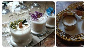Hand-poured candles – handmade sustainable décor for conscious living