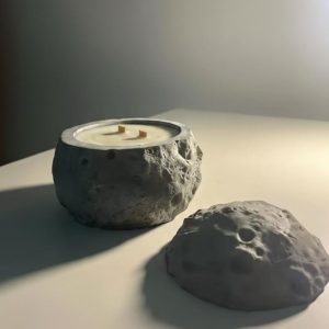 Mystic Moon Serenity – Lunar Stone Candle