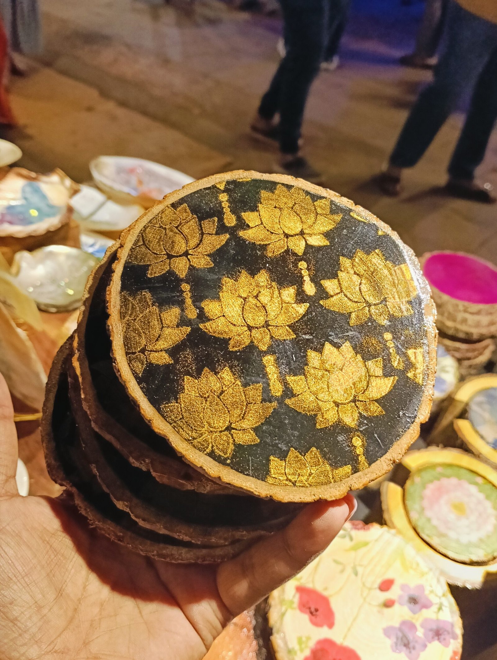 Golden Serenity Coasters - Image 2