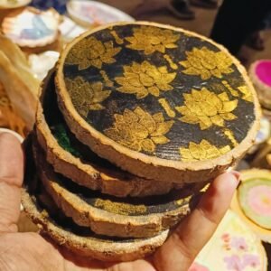 Golden Serenity Coasters