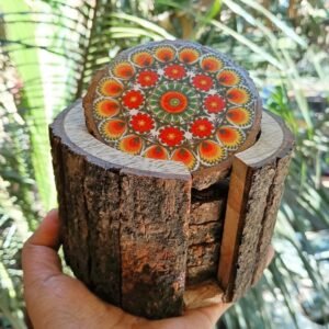 Mandala Radiance Coasters