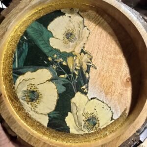 Midnight Peony Elegance Tray