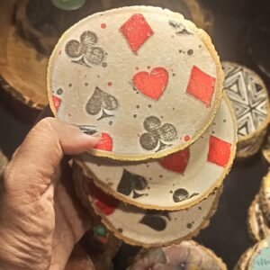 Poker Coasters