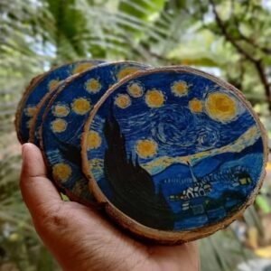 Starry Night Coasters