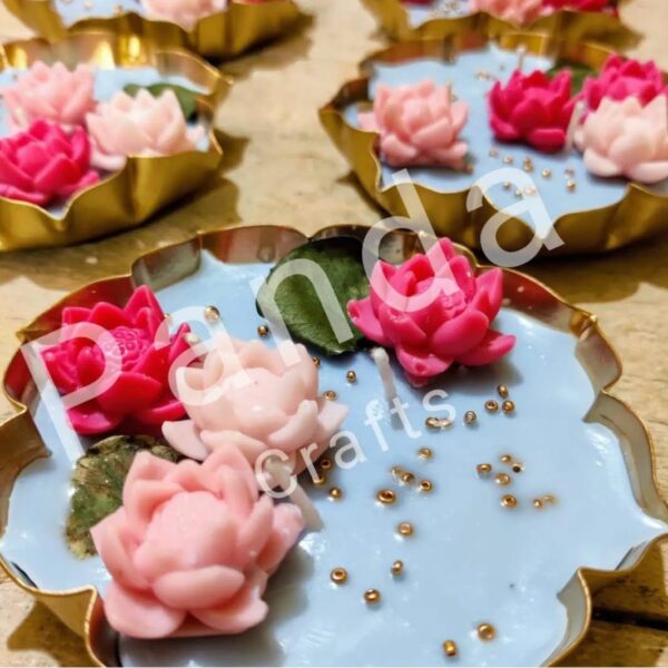 Lotus Pond Urli Candle
