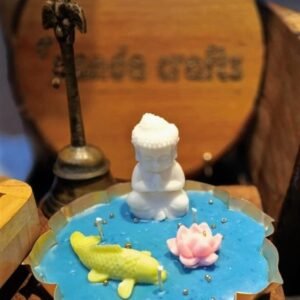 Buddha Lotus Pond Candle