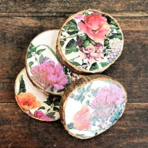 Whispers of Wildflower Coasters