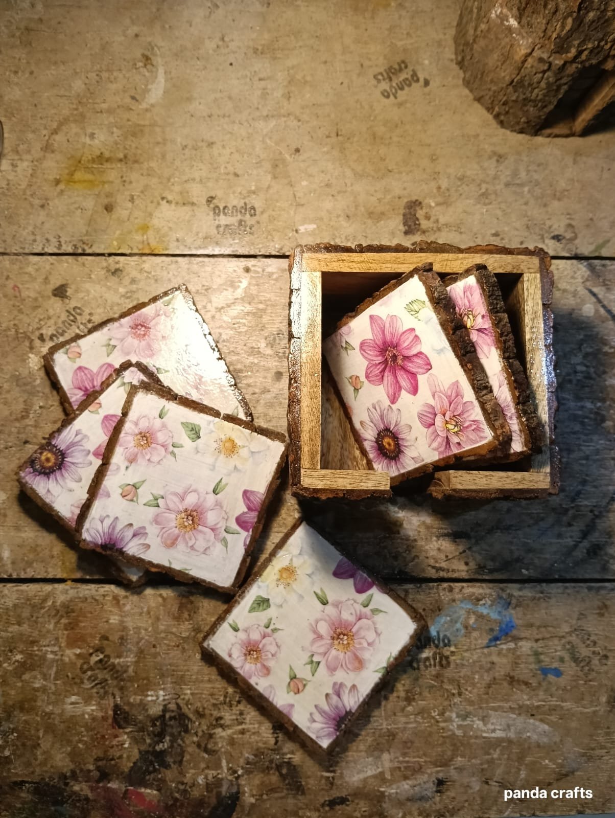 Positive Serenity Daisy Coaster Set - Image 3