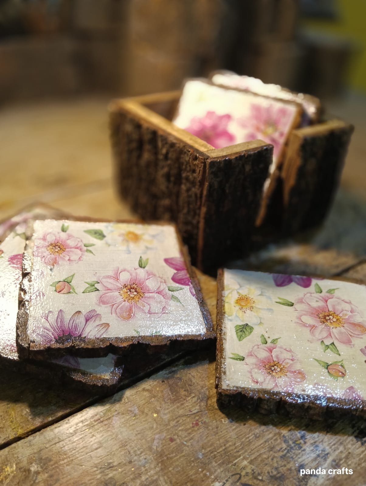 Positive Serenity Daisy Coaster Set - Image 2