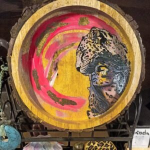 Spirit of the Wild – Handcrafted Organic Wooden Tray & Wall Art